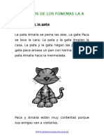 El Cuento Del Fonema A La Pata y La Gata