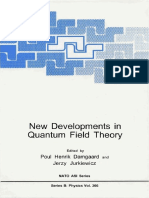 New Developments in Quantum Field Theory - P. Damagaard, J. Jurkiewicz