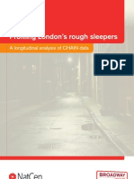Profiling London's Rough Sleepers: A Longitudinal Analysis of CHAIN Data
