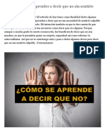 10 Consejos para aprender a decir que no sin sentirte culpable.pdf