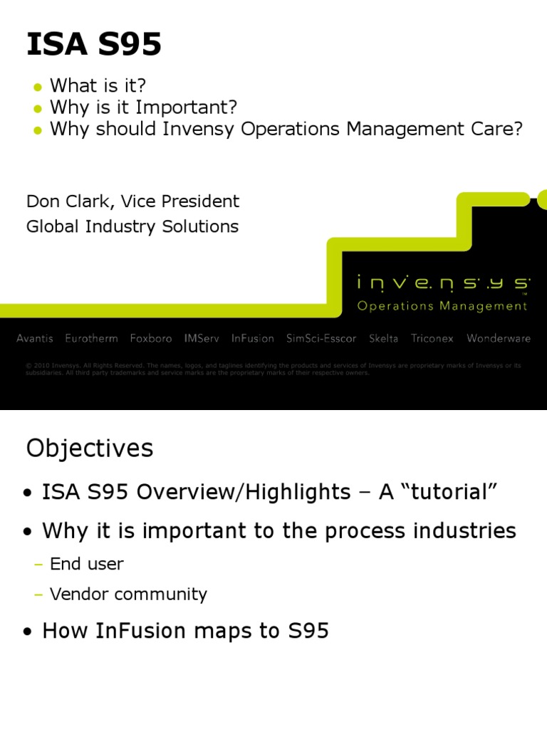 Isa S95-222 | PDF | Business Process | Enterprise Resource Planning
