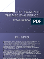 16.changes in The Position of Women in The Medieval Period