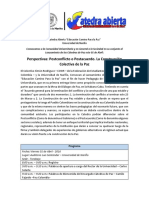 Convocatoria Catedra Abierta 1 de Abril