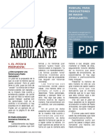 MANUAL PARA PRODUCTORES DE RADIO AMBULANTE
