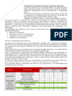 Las Estrategias y Los Instrumentos de Evaluación Desde El Enfoque Formativo