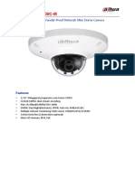 DH-IPC-HDB4200C-M: 2 Megapixel Full HD Vandal-Proof Network Mini Dome Camera