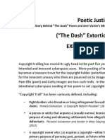 Linda Ellis Copyright - The Dash Extortion Scheme - Action Plan