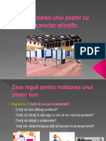 Poster Cu Caracter Stiintific