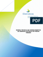 NDEE 01 Norma Fornecimento de Energia Elétrica em Média Tensão 138 KV e 345 KV 00