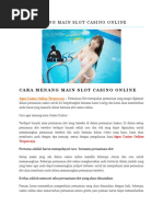 Download CARA MENANG MAIN SLOT CASINO ONLINE by agenjudi55 SN306096417 doc pdf
