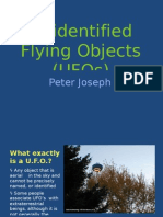 Unidentified Flying Objects (UFOs)