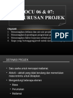 Pengurusan Projek