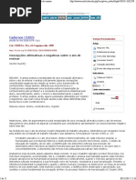 Concepções Afirmativas e Negativas Sobre o Ato de Ensinar