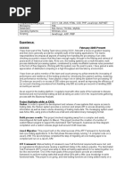 Template CV