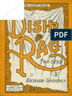 Dish Rag Ragtime Piano Sheet Music