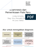 Anamnesis Dan Pemeriksaan Fisik Paru