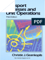 Transport Processes, Nan. and Unit Operations Geankoplis PDF