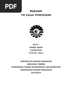 Download Makalah Tik Dalam Pendidikan by Zainal Basri SN306115211 doc pdf