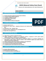 MSDS Nitrato de Amonio