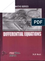 Differential Equations by NP Bali