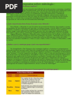 Perguntas Sobre Mitologia Grega