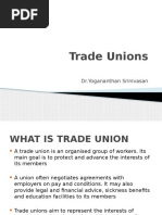 Evolution of Trade Unions 