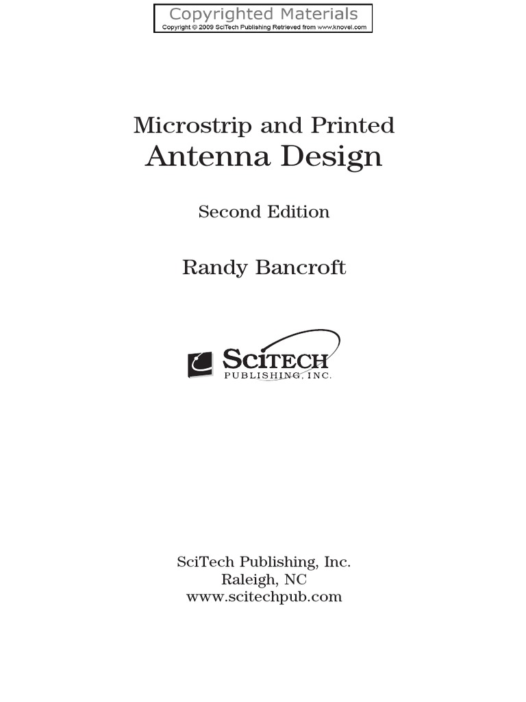 Microstrip and Printed Antenna | PDF | Antenna (Radio