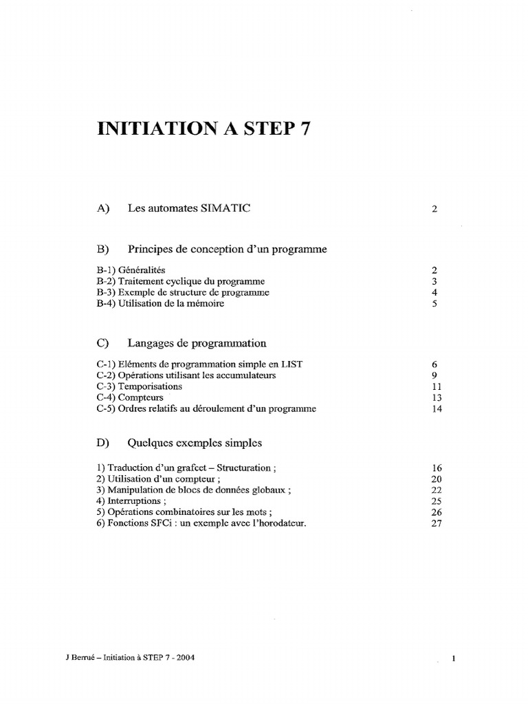 Initiation Step7 PDF | PDF