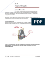 Week 11 - Project 1 - Introduction to Dynamic Simulation