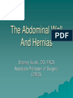Abdominal Wall and Abdominal Wall Hernias