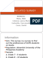 Book-Related Survey Powerpoint