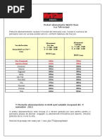 Tarife Abonamente - World Class