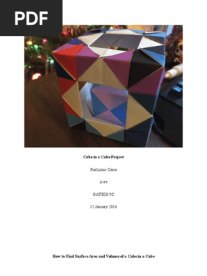 cube in a cube project