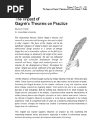 Robert Gagne's Theory