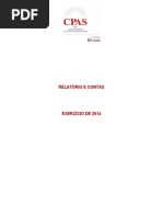 C+AS - RELATÓRIO DO EXERCÍCIO DE 2014