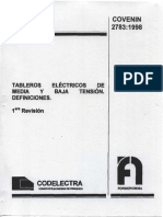 2783-98 Tableros Electricos. Media y Baja. Def.