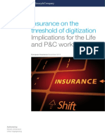 Insurance on the Threshold of Digitization
