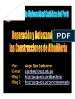Reforzamiento y Reparacion de Las Construcciones de Albañinieria