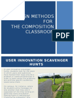 3 Design Methods FOR The Composition Classroom