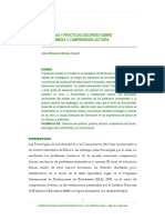 Creencias y Prácticas Docentes Sobre Enciclomedia