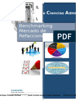 Benchmarking Mercado de Refacciones