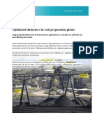 Optimized Thickeners in Coal Preparation Plants
