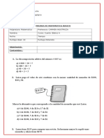 4º Básico 2016 Prueba Diagnostico Matematica