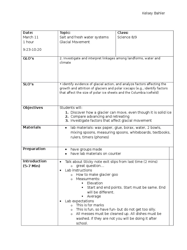 Lesson Plan 2 | PDF