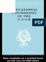 SIMON - Educational Psychology in The USSR