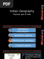 GEO L9 Physiography India Part 1