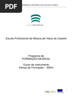 Programa de Formação Musical