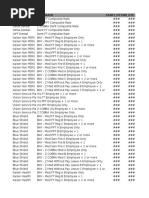 AZ Blue BCBS Prefix List 2025 | PDF | Blue Cross Blue Shield Association