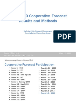 Round 9.0 Cooperative Forecast Results and Methods