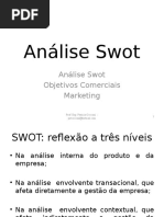 Slides Análise Swot
